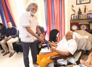 Old Royalists' Athletics Club felicitates KLF Wijedasa