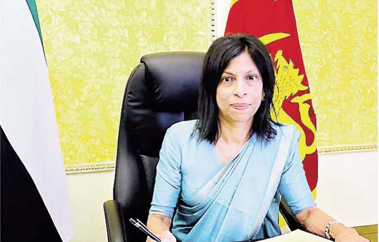 Lankan Ambassador-designate to UAE Prof. Arusha Cooray assumes duties