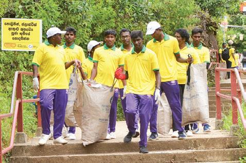 Link Samahan leads environmental effort at Sri Pada