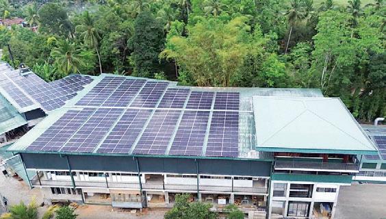 David Pieris Solar powers Leema Creations with large-scale rooftop installation