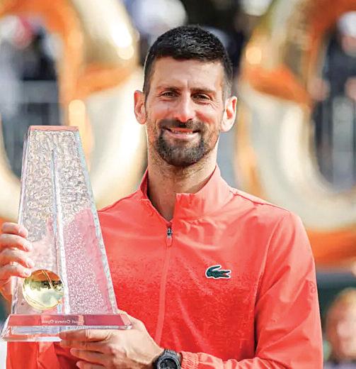 From winning iPods to Grand Slams - Djokovic's 100 titles