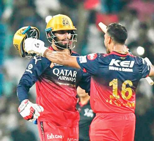 Jitesh unbeaten 85 trumps Pant's unbeaten 118 as Royal Challengers Bengaluru make Qualifier 1