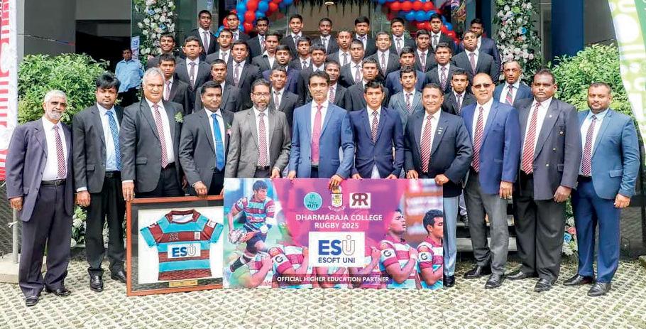 Dharmaraja forms strategic partnership with ESU – ESOFT Uni to power rugby