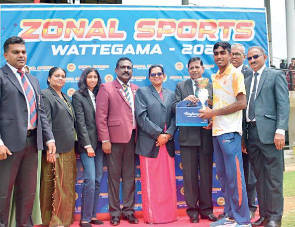 Dinumi, Abhinesh emerge as best athletes at Wattegama Zonal Athletics Championships