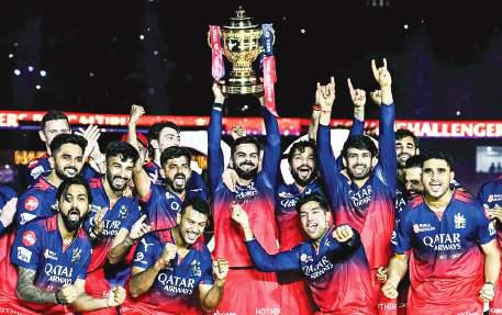 Kohli and Royal Challengers Bengaluru are finally IPL champions