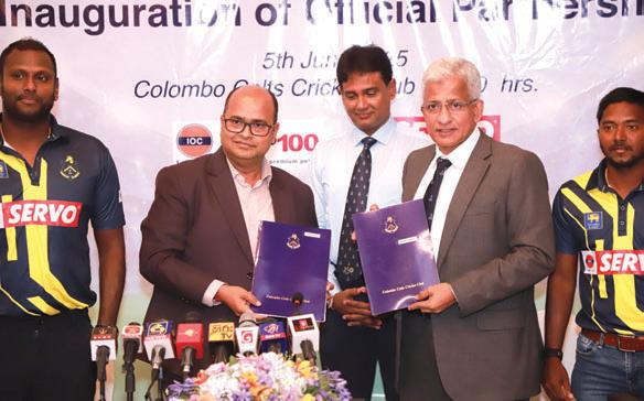 Colts Cricket Club partners with Lanka IOC