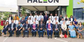 High-profile UK delegation visits Haleon's manufacturing facility in Ratmalana