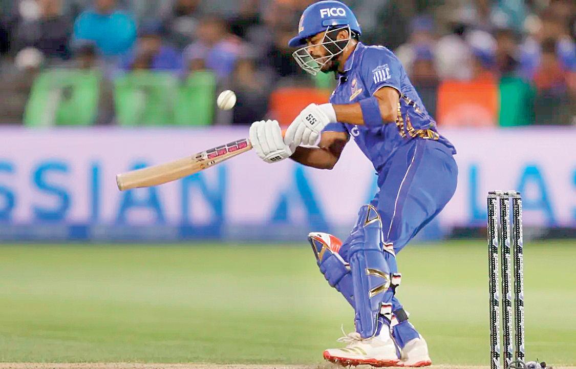 Monank, Bracewell, Pollard lead MI New York to 201 target for first win