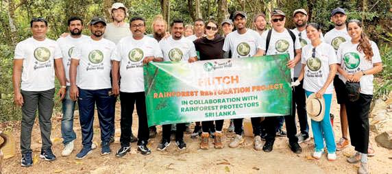 HUTCH advances rainforest restoration and sustainability with Rainforest Protectors Sri Lanka