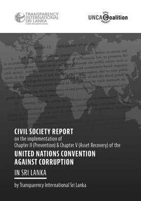 TISL assesses Lanka’s progress in fulfilling its commitments under United Nations Convention Against Corruption