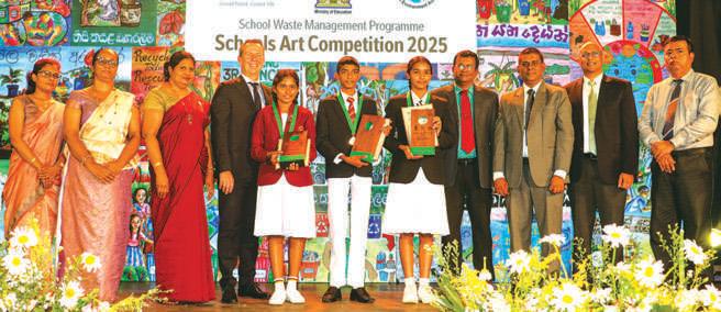 Nestlé Lanka promotes responsible waste management amongst school children