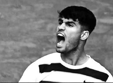 Alcaraz fights back against Rublev to reach quarter-finals