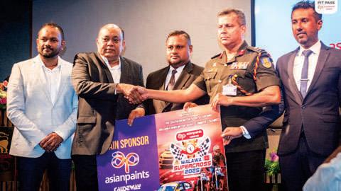 Asian Paints Causeway powers a new chapter in Sri Lankan Motorsport as the main sponsor for Walawa Supercross 2025
