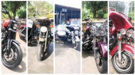 CID raids Hambantota Bird Park: 21 illegal motorcycles and cannabis plants seized