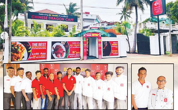 Chinese Dragon Café opens flagship outlet in Jaffna