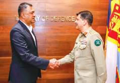 Pakistan, Sri Lanka reiterate commitment for closer military ties