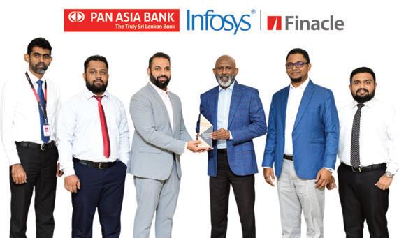 Pan Asia Bank IT team wins at the Global Infosys Finacle Innovation Awards 2025