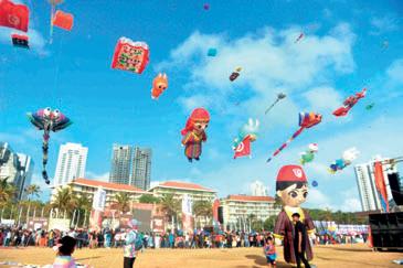 Sri Lanka's international recognition flies high as the Colombo International Kite Festival ends up on a successful note