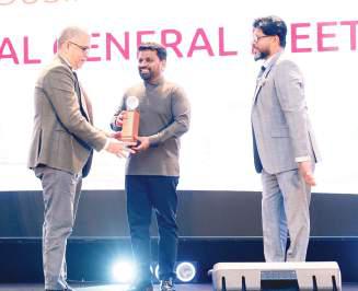 President honours MAC Holdings chairman Andre Fernando