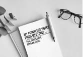How to handle pointless meetings