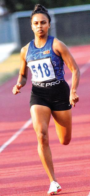 Salwa Nasar fastest in 400 metres heats, as Nadeesha clocks 53 seconds