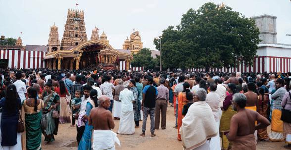 Sampath Bank strengthens community engagement at Nallur Kandaswamy Kovil Festival with 200,000 devotees