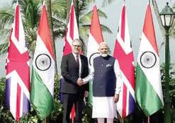Starmer meets Modi on his first visit to India