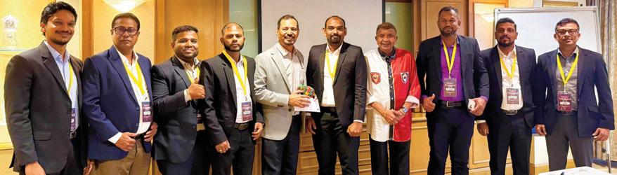 Ceylinco Life team participates in leadership training in Malaysia