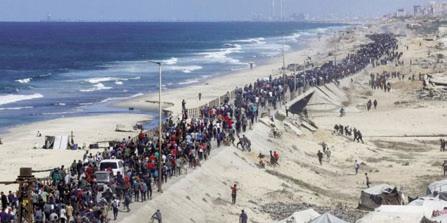 Gaza City residents set to return as Israel says ceasefire has started