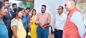 Ven. Dhammavansa Nahimigama model village built with Indian grant support inaugurated