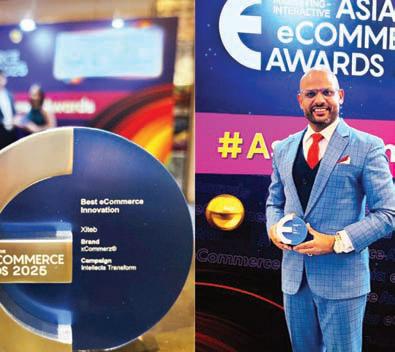 Sri Lankan flag flies high at Asia eCommerce Awards 2025