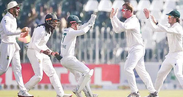 Harmer spins South Africa to series-levelling win in Rawalpindi