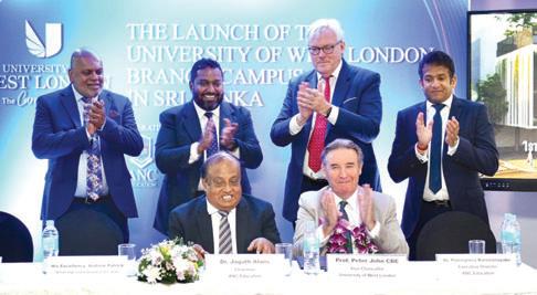 A vote of confidence: University of West London opens Sri Lanka Campus