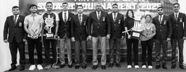Ravindu, Chanithma reign Supreme at Air Force Squash Championship