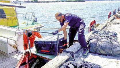 Navy receives OBST firearms for maritime security operations