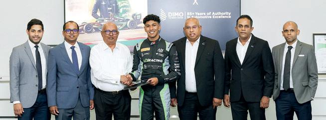 DIMO joins forces with young racing star Yevan David
