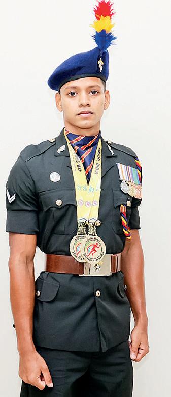 Army commander felicitates South Asian Athletics Championship medallists