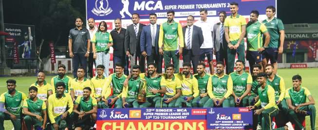 Hayleys defeat CDB by 5 runs in 10th MCA Super Premier T20 tournament final