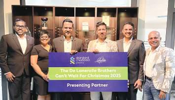 Standard Chartered Priority partners with the De Lanerolle Brothers for 'Can't Wait for Christmas'
