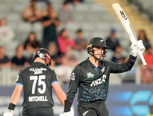 Chapman stars as New Zealand survive West Indies scare to level series