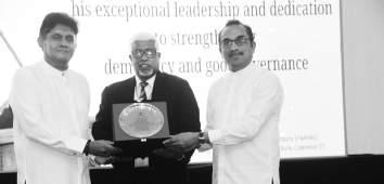 Election monitor felicitates outgoing Commissioner General of Elections