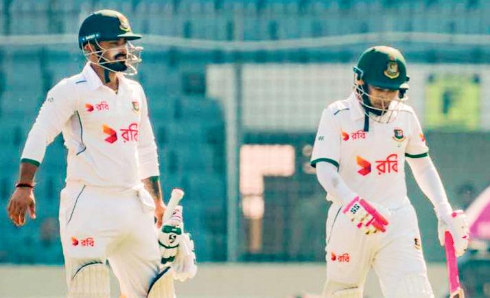 Mushfiqur, Litton, bowlers put Bangladesh on top