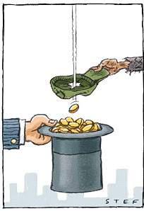 Psychology of greed and philosophy for a new world order