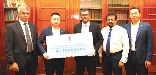 CHEC Port City Colombo extends Rs. 10 million and critical on-ground support to national recovery efforts following Cyclone Ditwah’s devastation