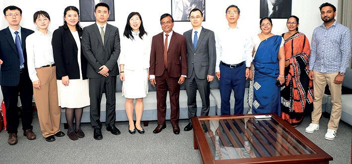 CPC delegation meets JVP for talks on disaster response