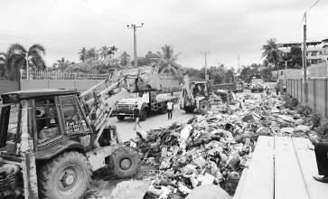 Special programme to clear debris in Biyagama