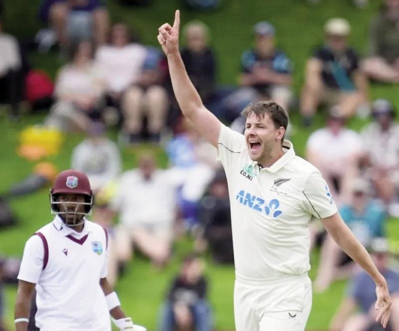 Duffy five-for triggers West Indies slide to give New Zealand first win of WTC cycle