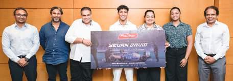 Maliban biscuits partners Yevan David as Sri Lanka enters Formula 3 history