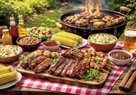 Less appetizing side of barbecues