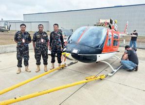 US donates TH-57 helicopters to SLAF